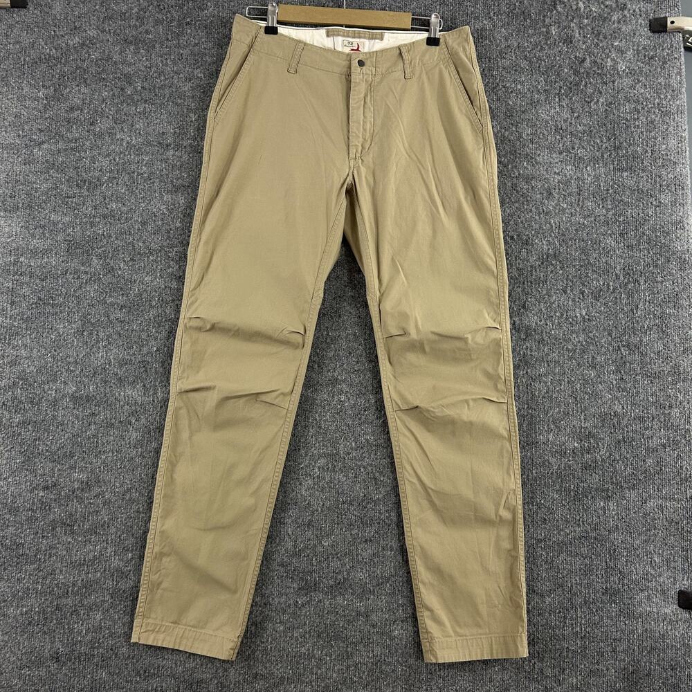 Relwen Pants Men 32 Dura Flex Chino British Khaki Stretch Work Utility Huckberry